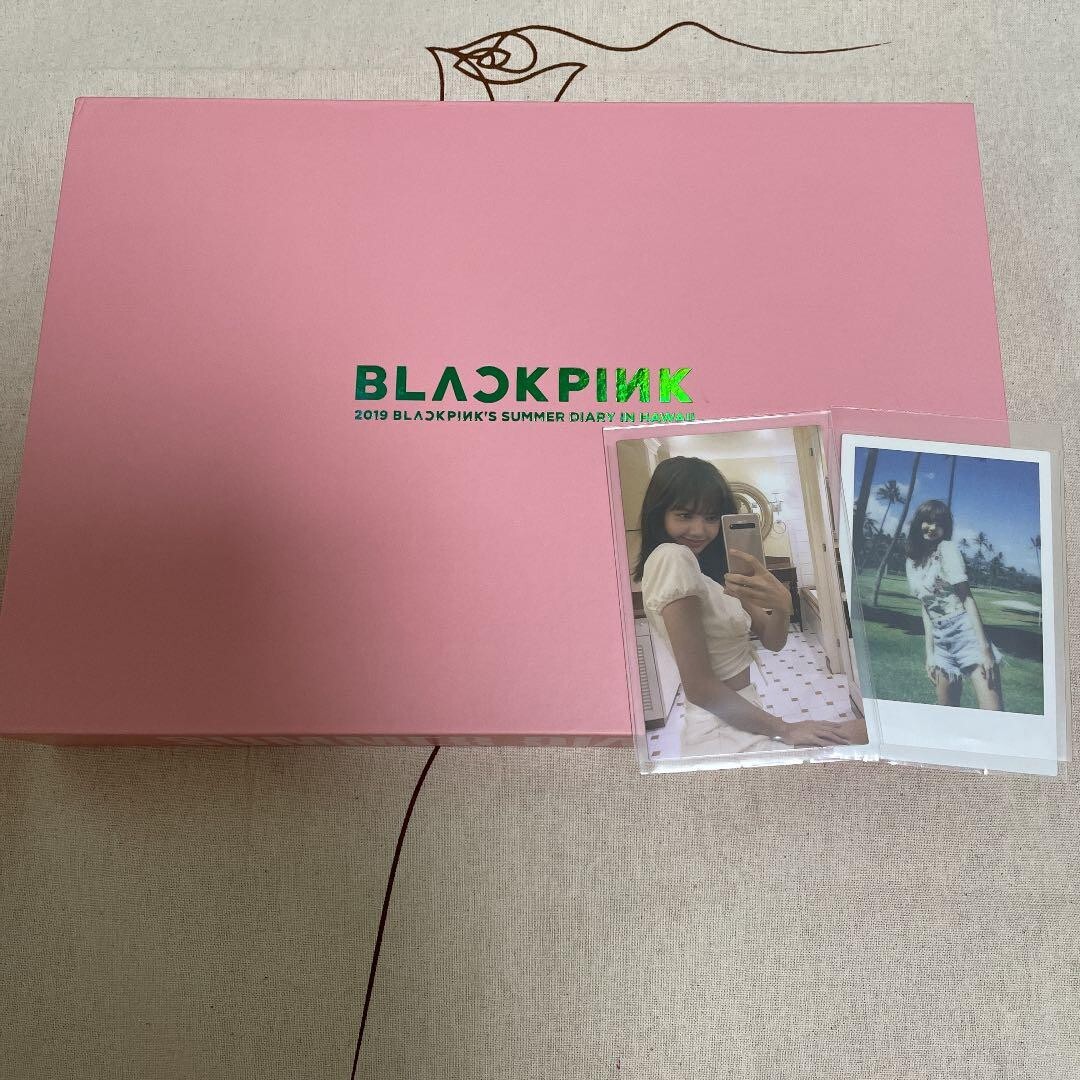 BLACKPINK SUMMER DIARY IN HAWAII 2019 DVD Photocard PC Case