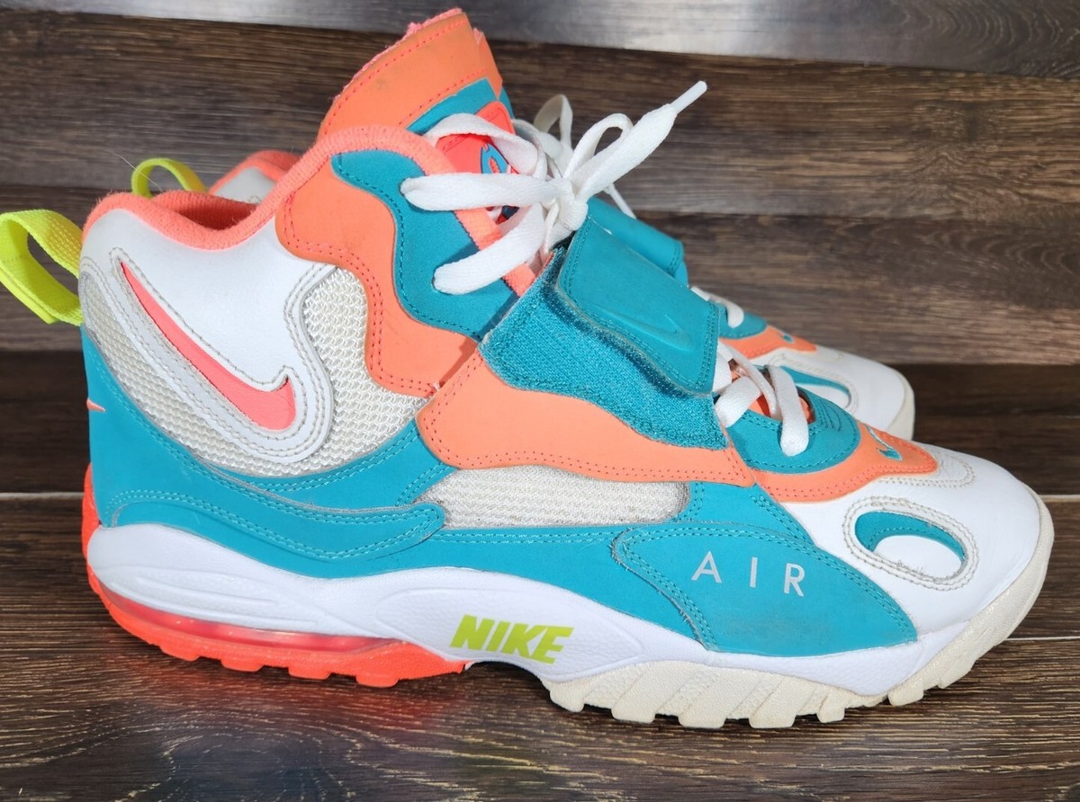 Nike Air Max Speed Turf Miami Dolphins 525225-102 Men's Size 13 | eBay