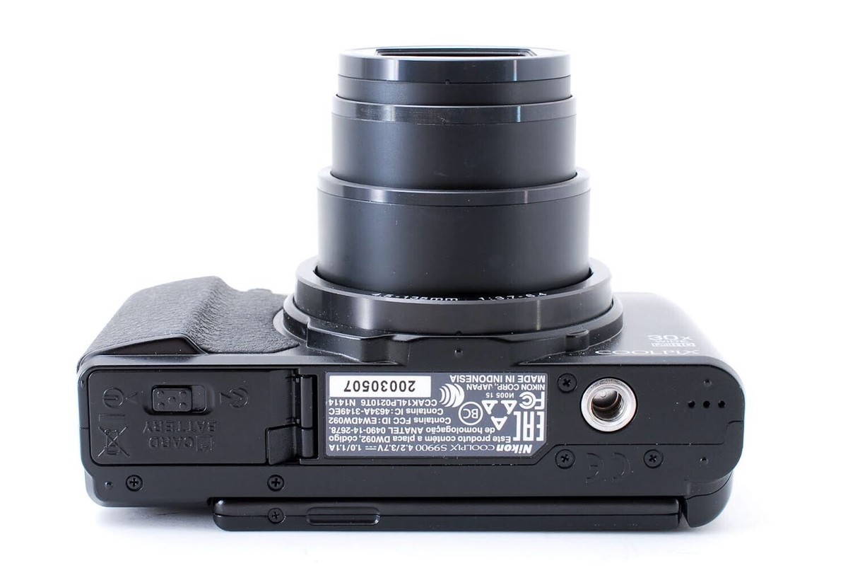 Nikon COOLPIX S9900 Digital Camera W. 30x Zoom Lens 16.5 MP Black