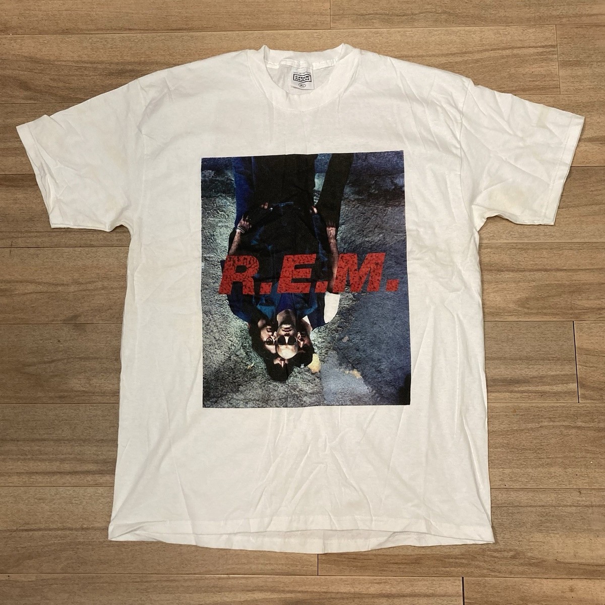 Vintage 90's R.E.M. REM Monster Tour T-shirt 1995 Band Tee Concert