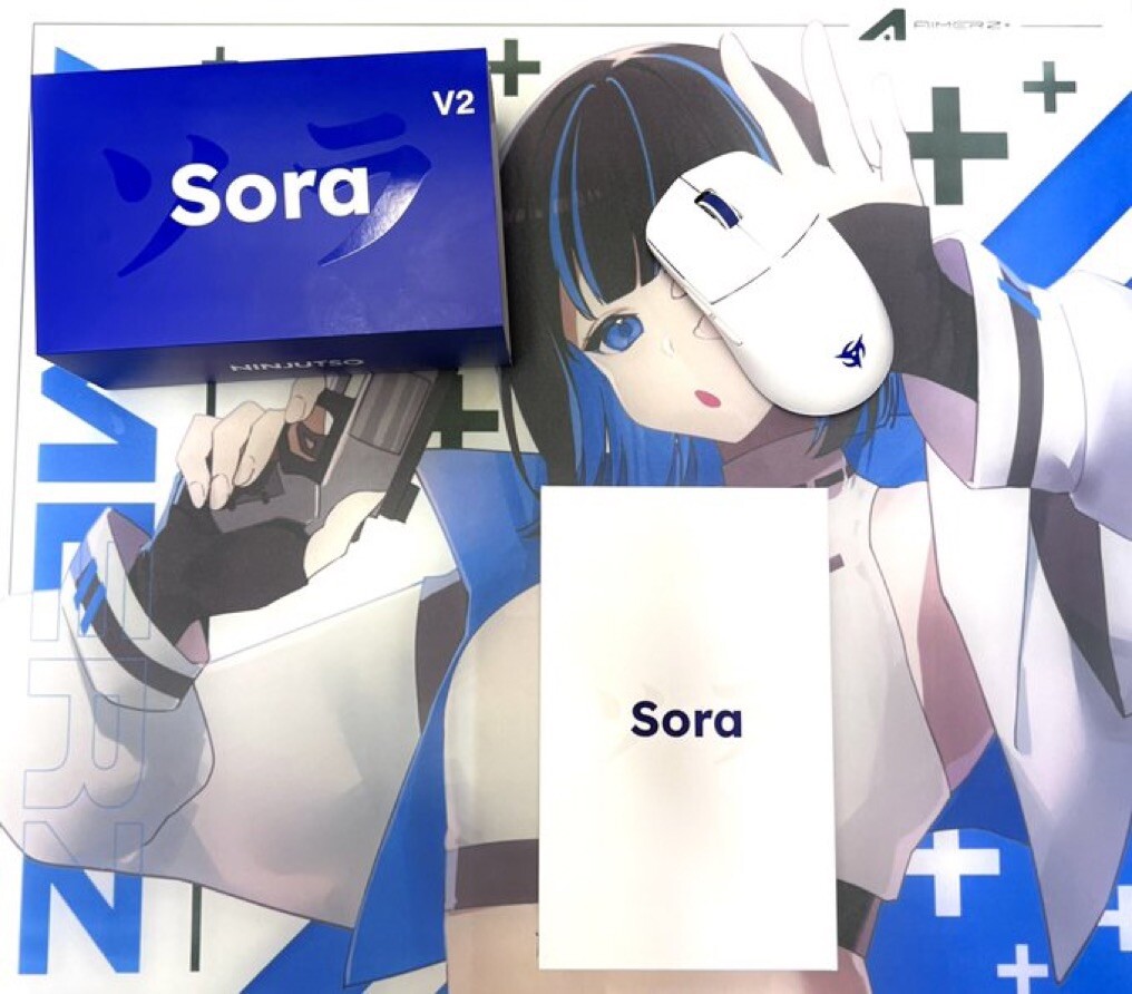 Pulsar Aimerz Edition Superglide Glass Mousepad Yuzu Limited