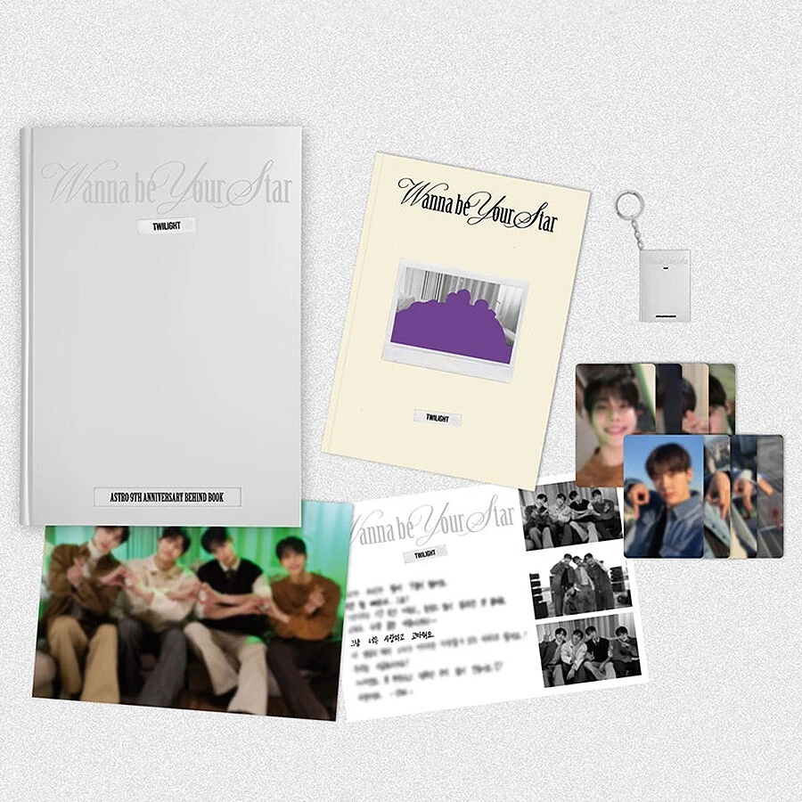 ASTRO [WANNA BE YOUR STAR : TWILIGHT] 9TH ANNIVERSARY BEHIND BOOK+