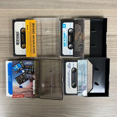 36 UNTESTED SINCLAIR ZX SPECTRUM COMPUTER GAMES CASSETTE TAPES