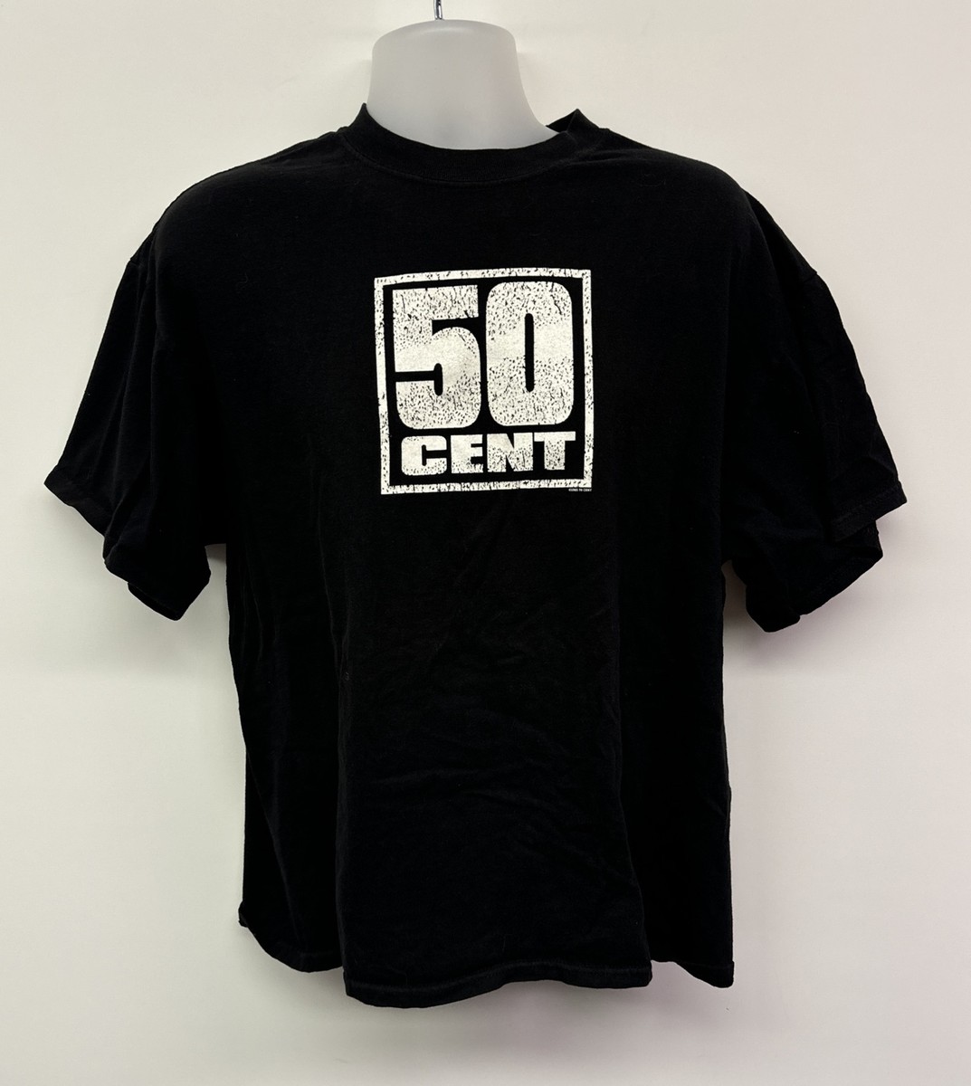 50 Cent Rap Tee PROMO SHIRT G UNIT Sz XL Y2K Black 90s | eBay
