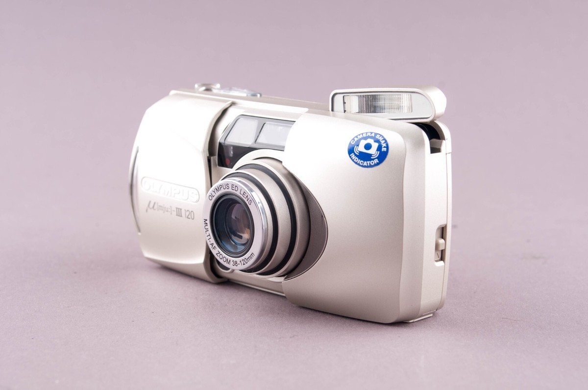 Olympus MJU III 120 35mm Point & Shoot Film Camera 50332146754| eBay