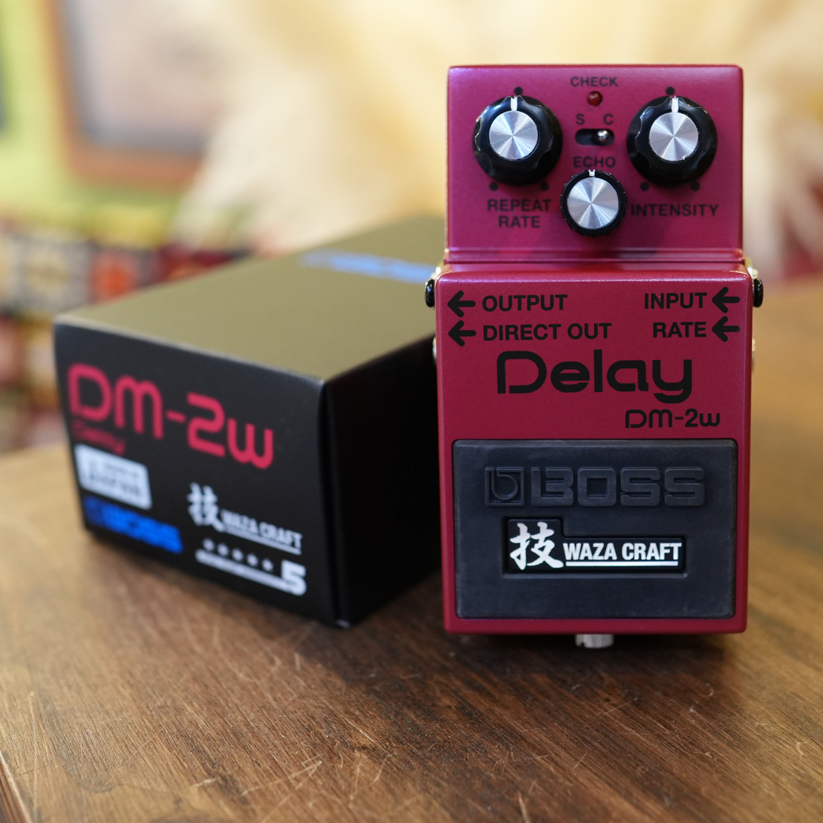 BOSS DM-2W Waza Craft Delay Guitar Pedal Brand New Ship from Japan