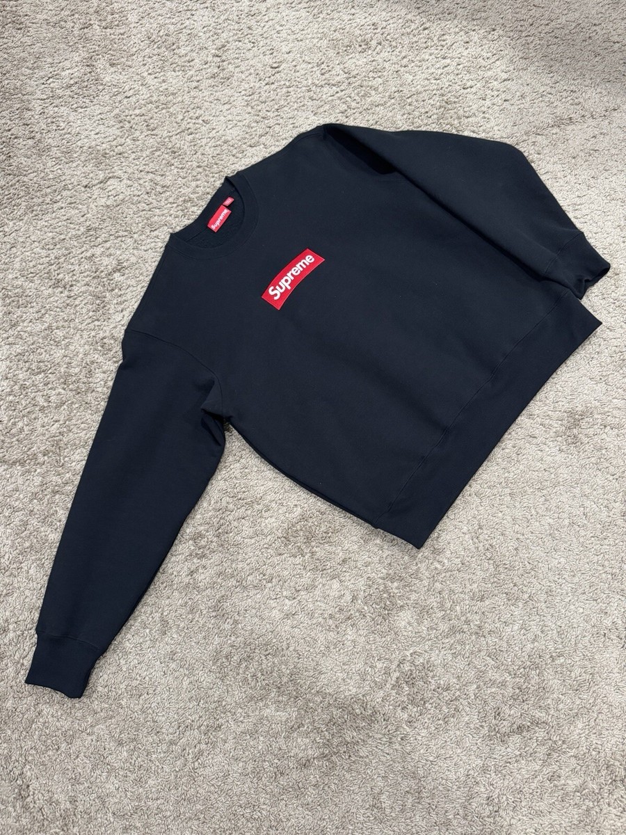 Size Medium - Supreme Box Logo Crewneck FW22 “Black” ✓New And