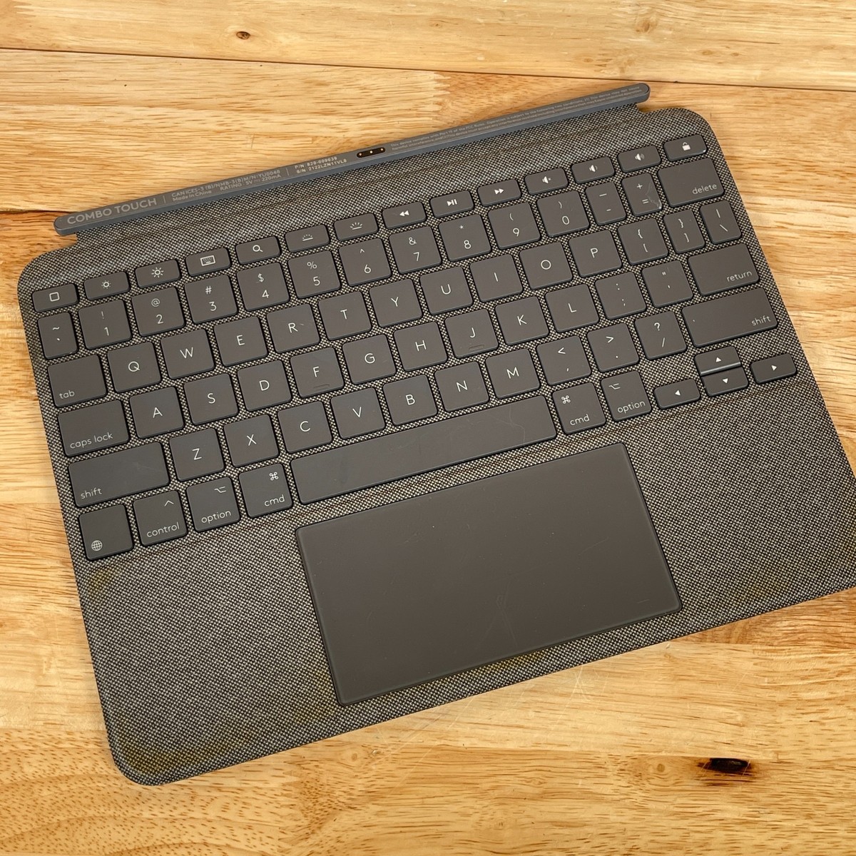 Logitech Combo Touch YU0048 Detachable Backlit Keyboard Case For