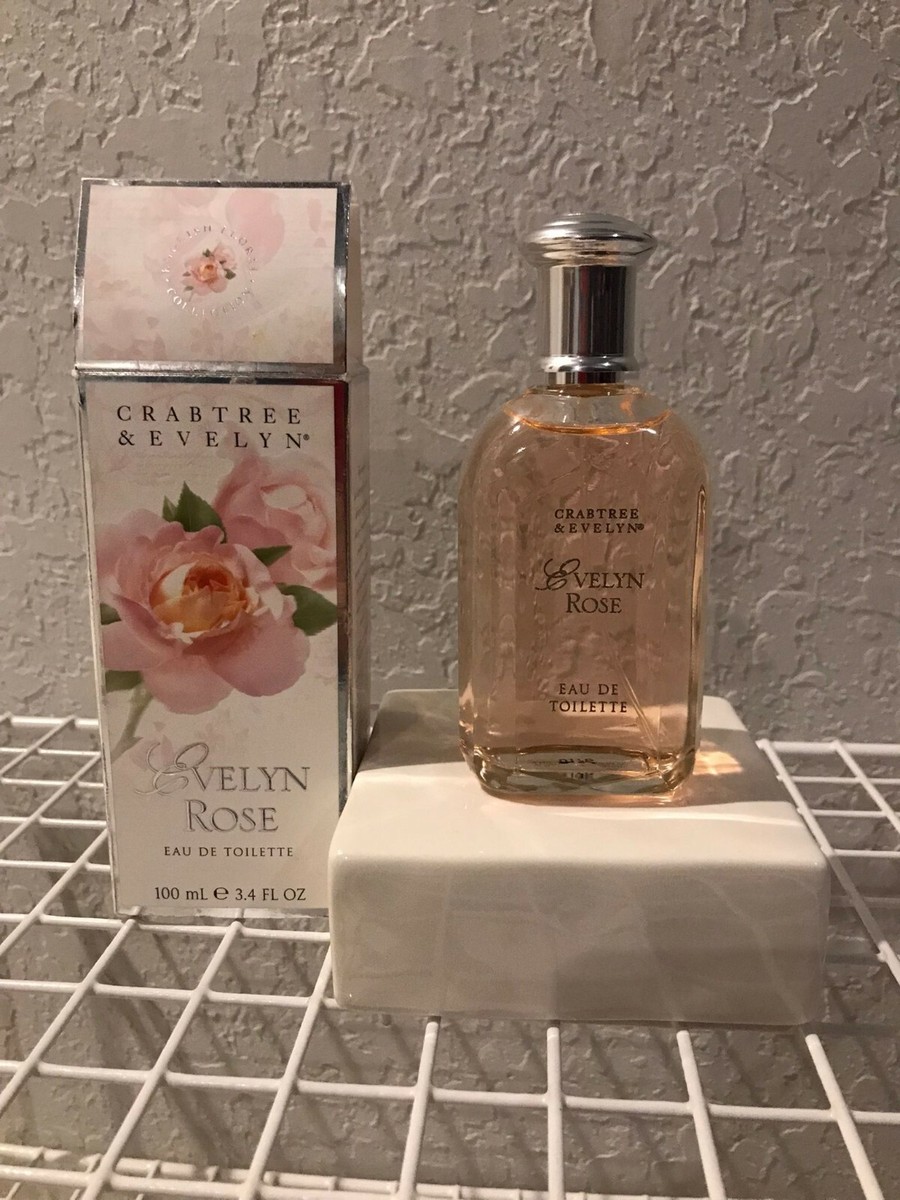 Crabtree Evelyn EVELYN ROSE Eau de Toilette 3.4oz / 100ML For