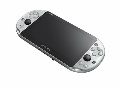 USED PS Playstation vita Wi-Fi model SILVER PCH-2000 ZA25 JAPAN