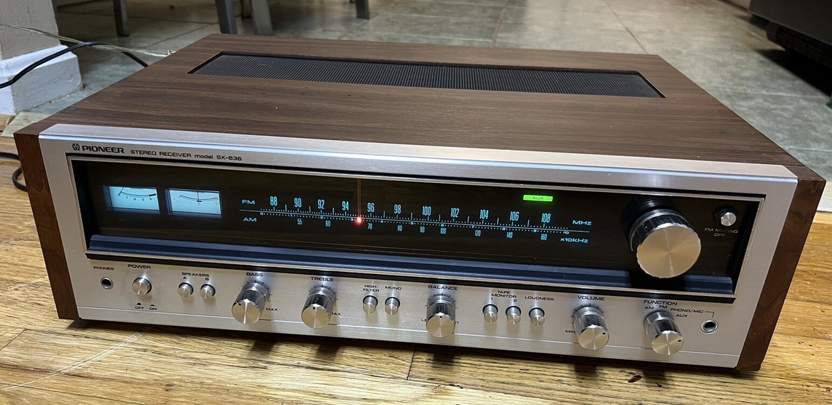 Pioneer SX-636 AM/FM Stereo Receiver . | eBay