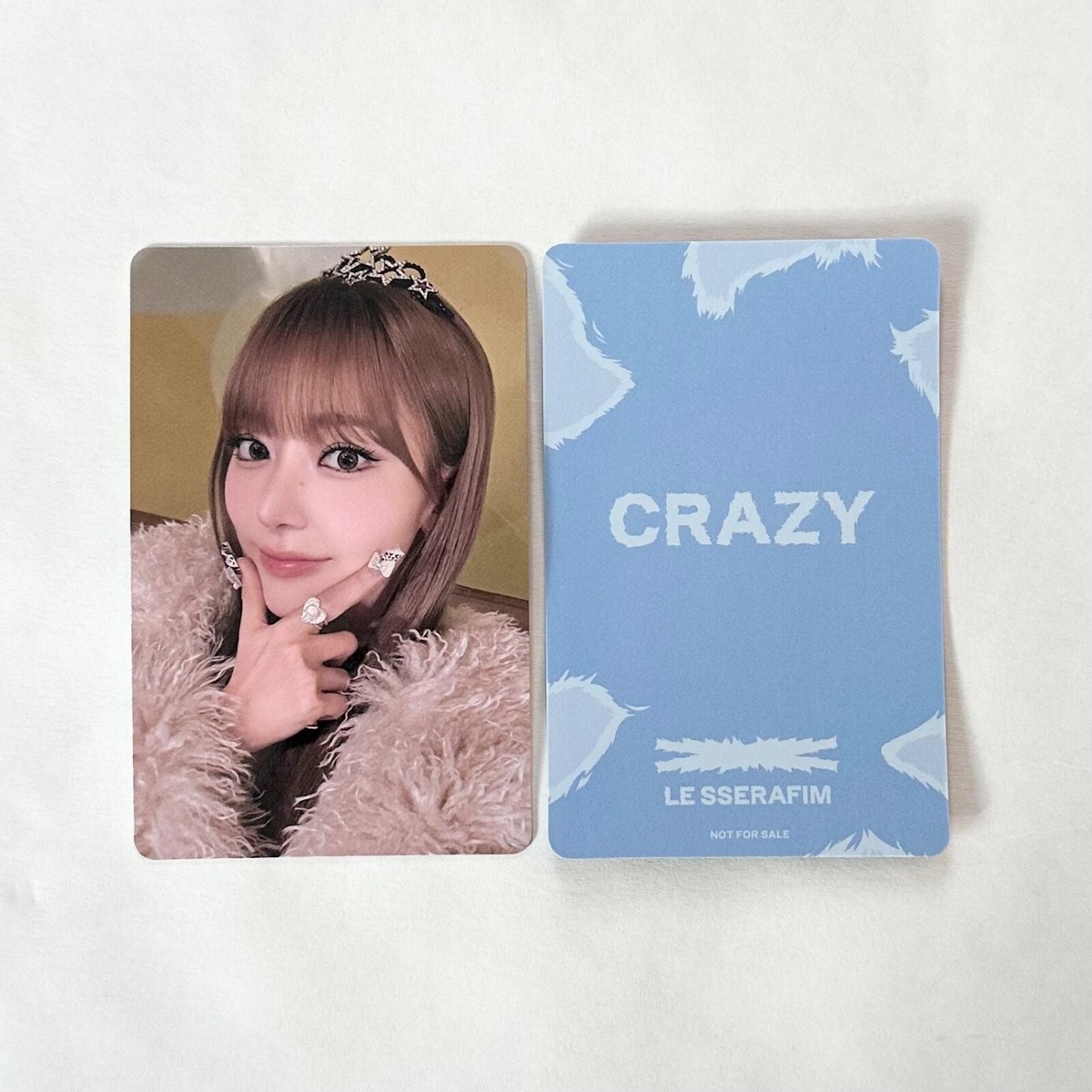 LE SSERAFIM] CRAZY JP / Lucky Draw Tower Records HMV Photocard LD