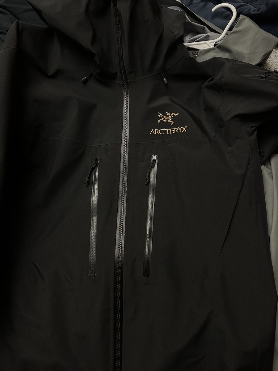 ARC'TERYX Alpha SV Jacket Men's Size M Black 24K (New with tags