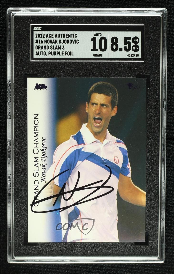 Ace Authentic ジョコビッチ ジャージカード Ace Authentic