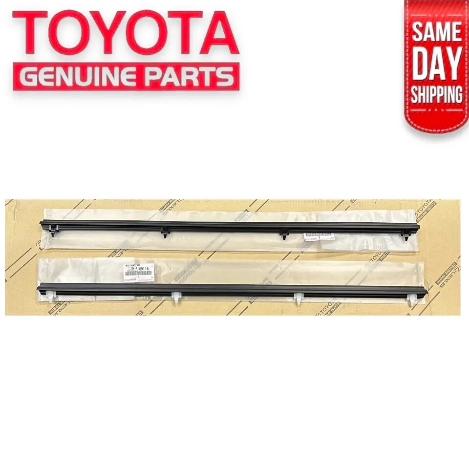 OEM 84 - 89 TOYOTA PICKUP FRONT OUTER DOOR BELT MOLDING