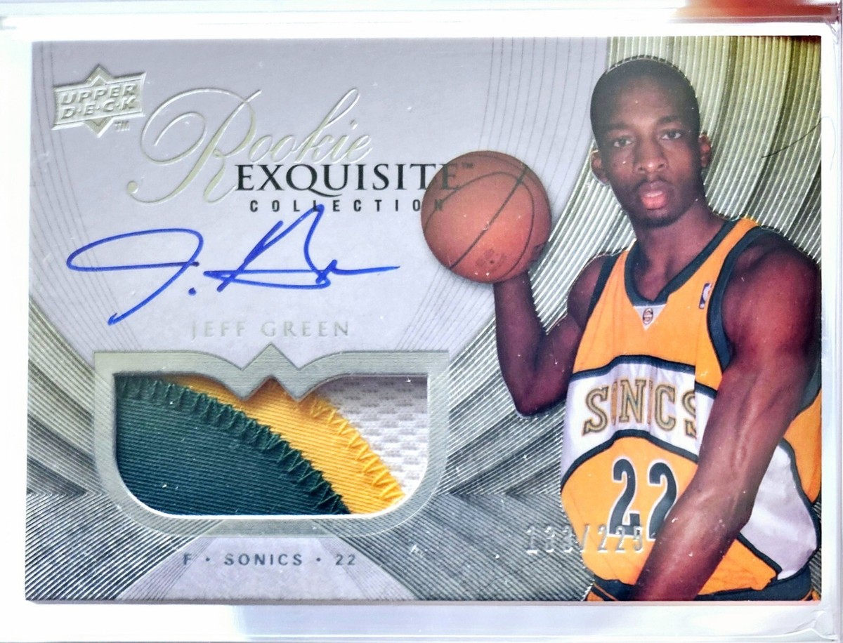 NBAカード】07-08 exquisite J.Green RPA /22