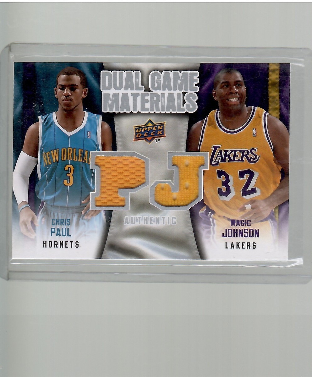 NBA JERSEY CARD CHRIS PAUL MAGIC JOHNSON