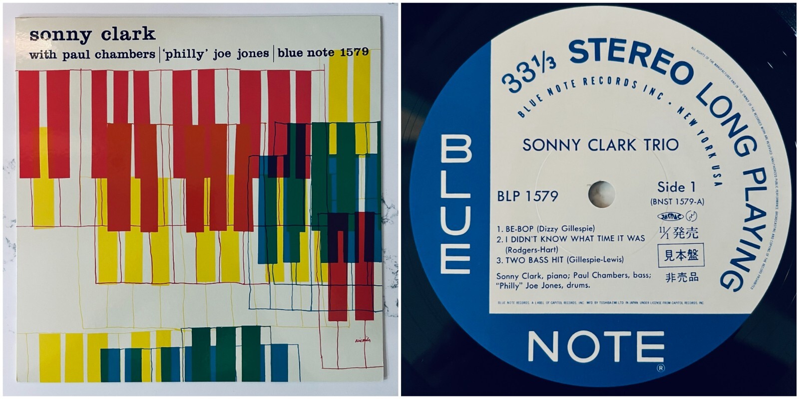 Sonny Clark Trio JAPAN PROMO BLUE NOTE RARE BLP-1579 MINT 1984