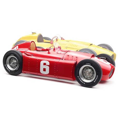1:18 Scale CMC BUNDLE Ferrari D50 (yellow) #20 and Lancia D50 (red