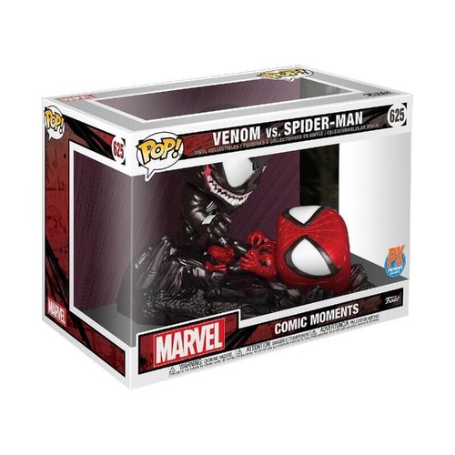 VENOM VS SPIDER MAN PX PREVIEWS EXCLUSIVE FUNKO POP MARVEL MOMENT