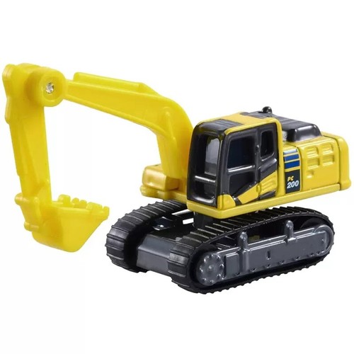 Takara Tomy Tomica 09 Komatsu Excavator PC200-10 Metal Diecast