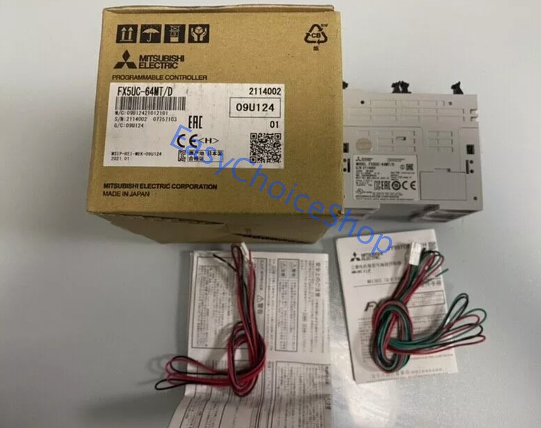 1PCS New FX5UC64MT/D PLC Module FX5UC-64MT/D Mitsubishi In Box