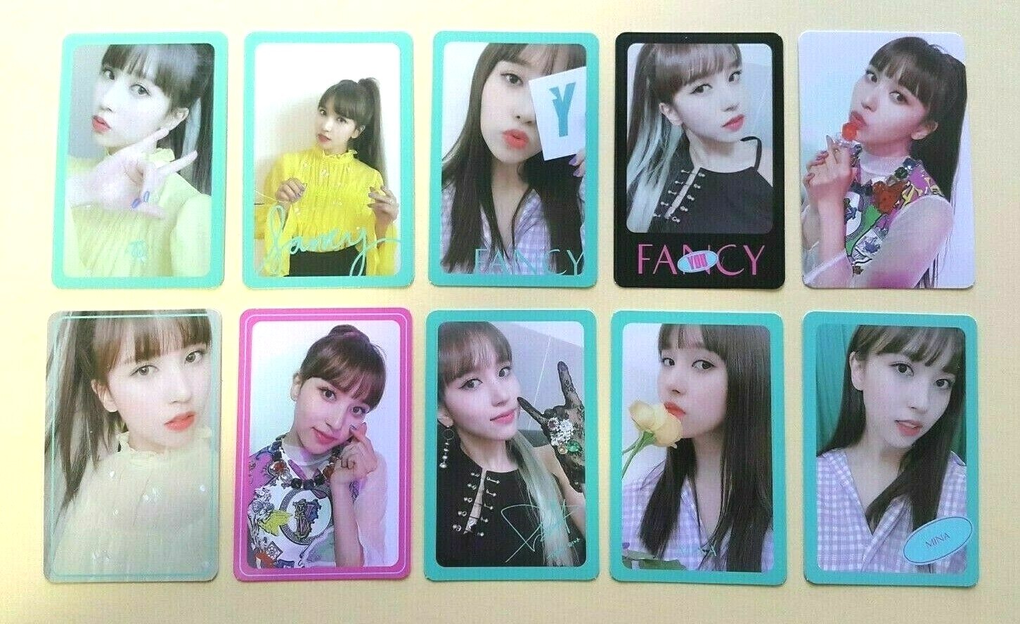 kpop Twice Fancy You 7th mini album OFFICIAL photocard - Mina ver