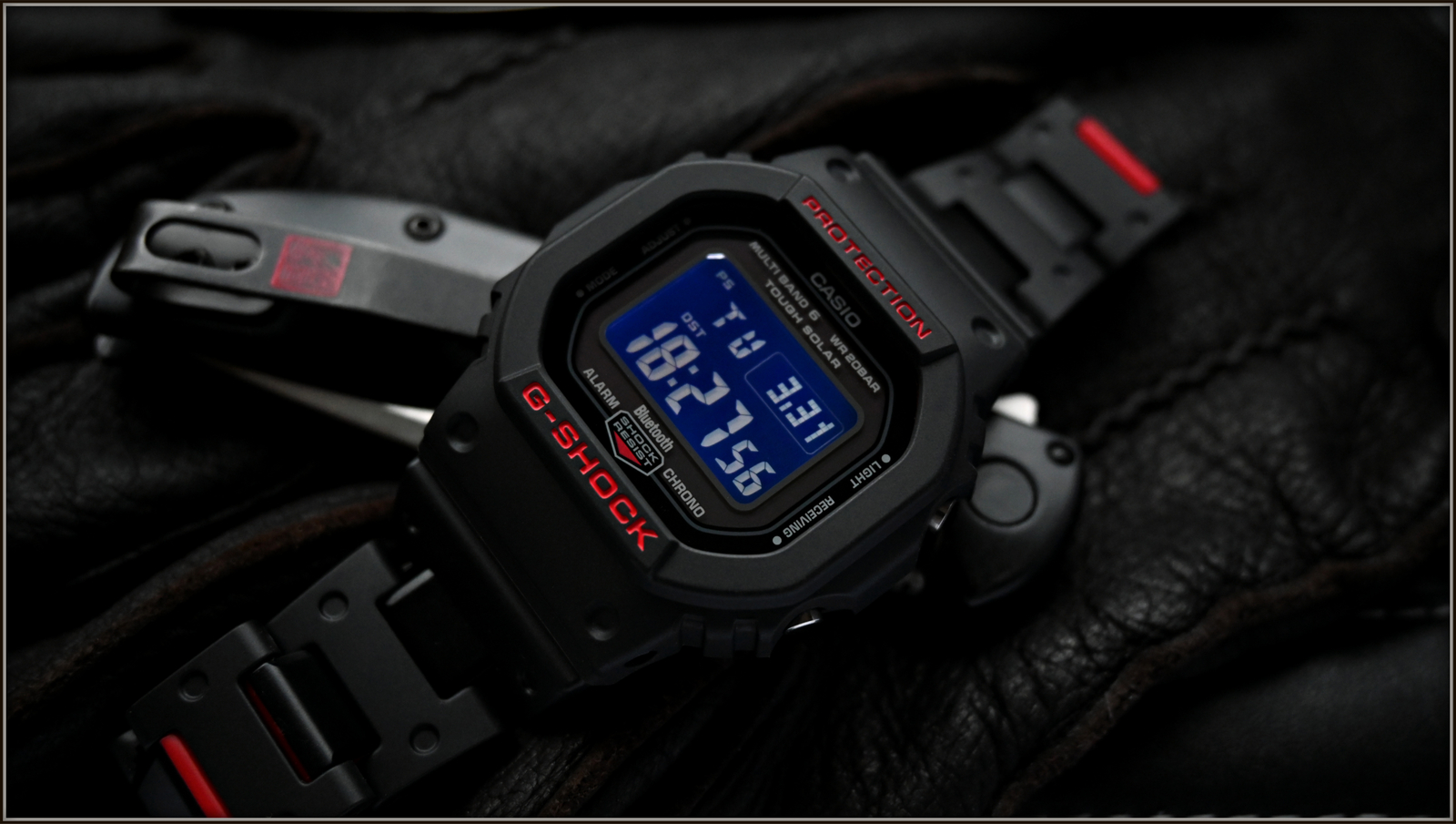 Casio G-Shock GW-B5600HR-1JF Solar Radio Bluetooth Mobile Digital