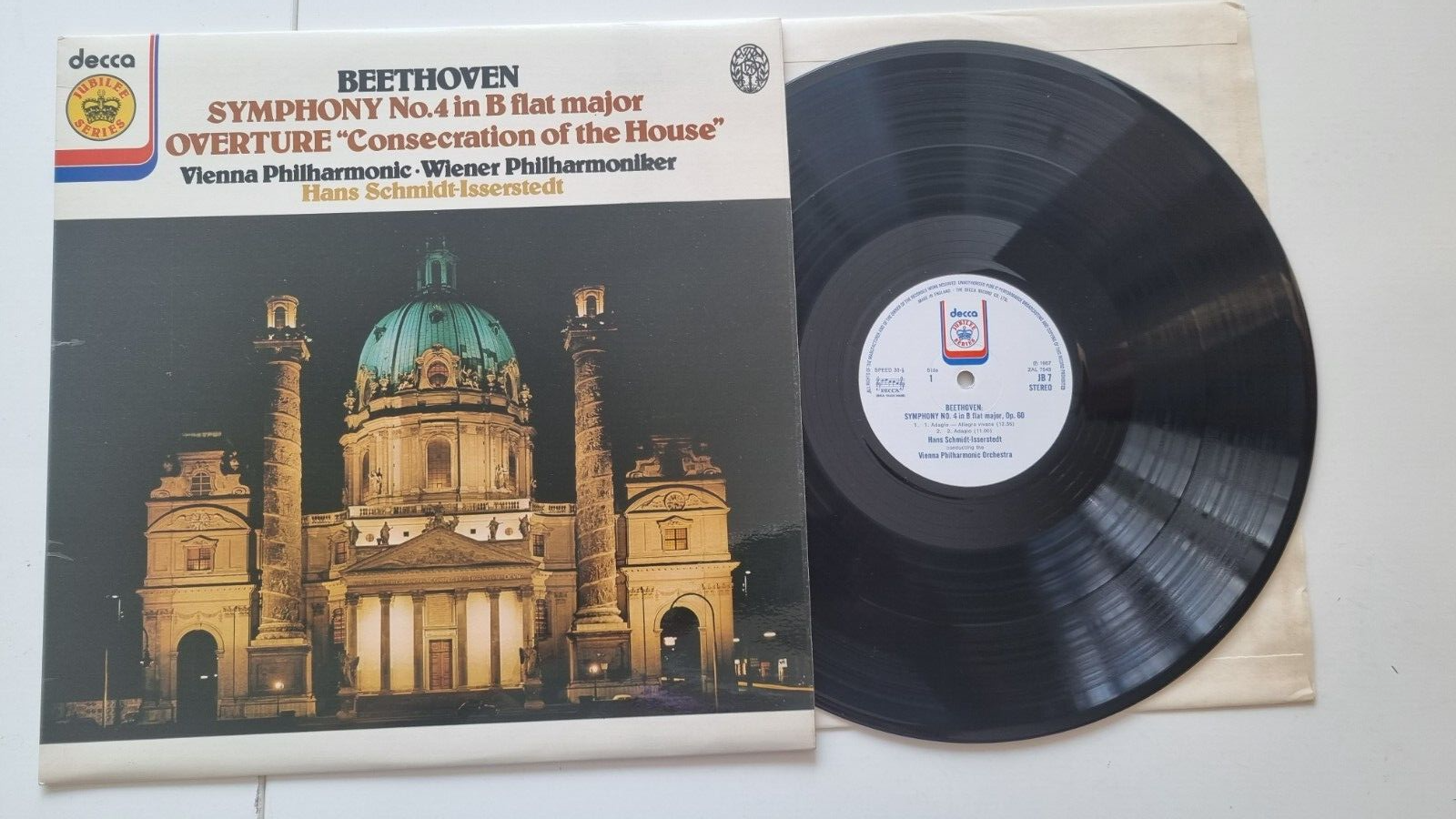 Beethoven / Hans Schmidt-Isserstedt - Symphony No. 4 - LP Decca