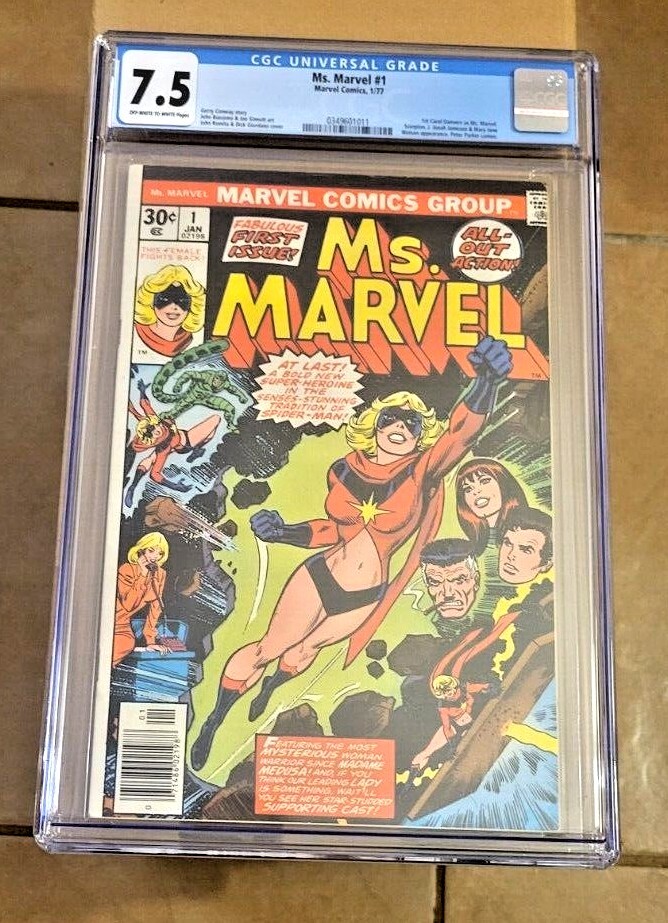 Ms. Marvel #1 CGC 7.5 Jan 02198 | eBay