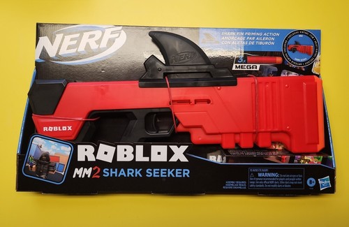 Nerf Roblox MM2 Shark Seeker Gun *Exclusive Virtual Item Code