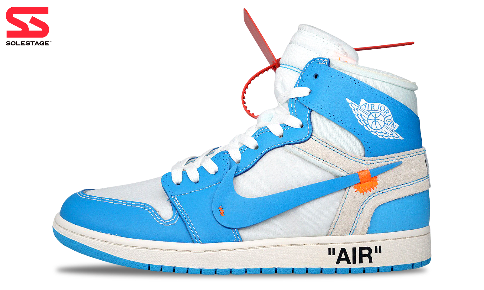 Nike Jordan 1 Retro High OG x OFF-WHITE UNC (AQ0818-148) Men's