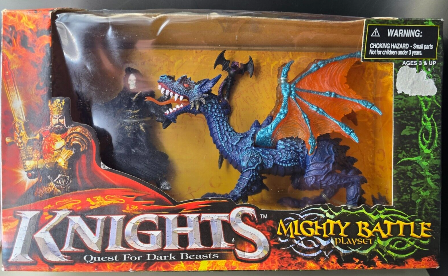 RARE Chap Mei Knights Quest Orcus Wizard & Arcturus Dragon Battle
