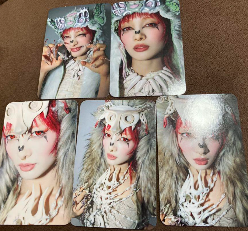 XG AWE JURIN solo Jacket Photo card Complete set | eBay