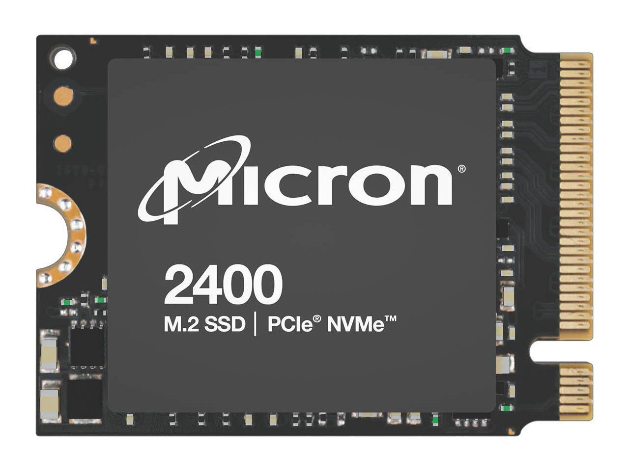Micron 2400 M.2 2230 512GB 1TB 2TB NVMe PCIe 4.0x4 Internal Solid