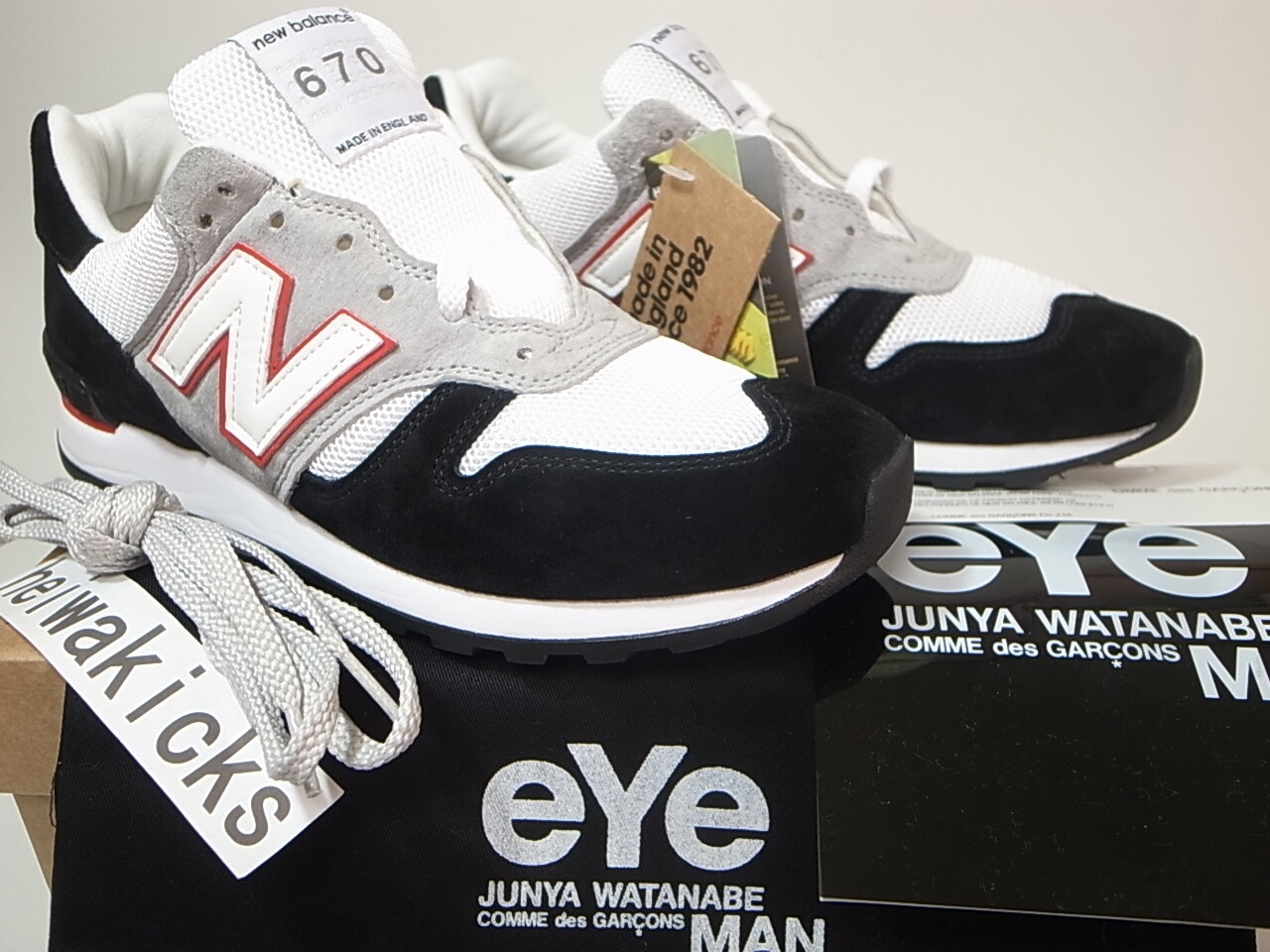 eYe JUNYA WATANABE COMME des GARCONS MAN CDG x NEW BALANCE M670JWM