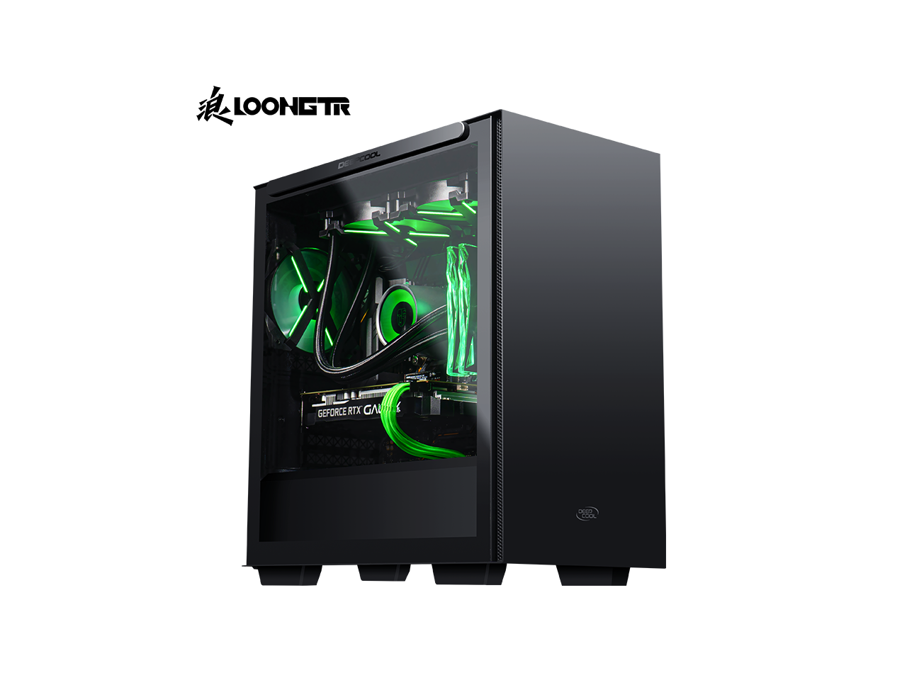 LOONGTR Gaming PC Ryzen7 3700X GeForce RTX 2060 6GB 16GB DDR4