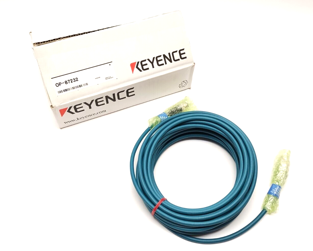 Keyence OP-87232 NFPA79 Compatible Ethernet Cable 10m | eBay