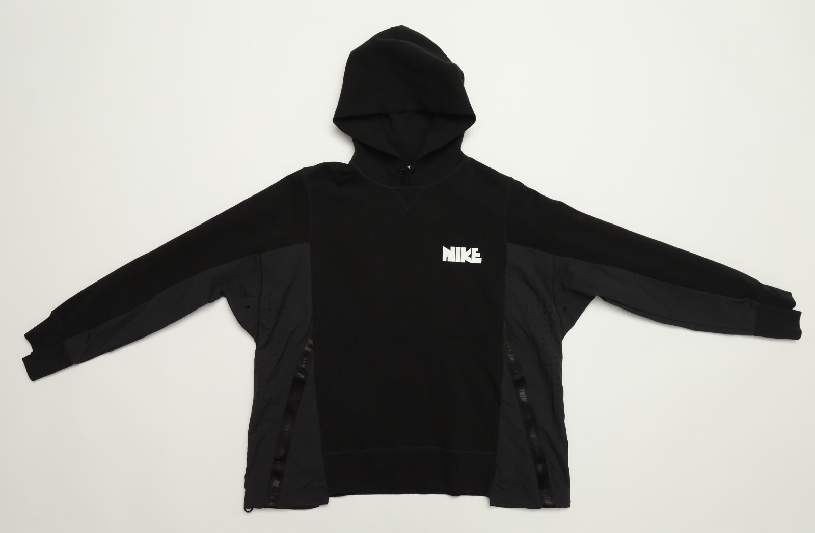 Nike Sacai Hoodie Hoodie Size Large L in Black CV5727-010 | eBay