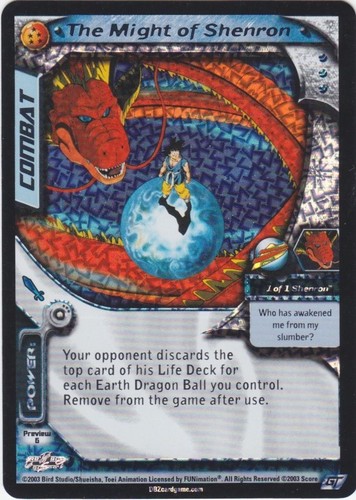 PSA 10 Shenron MM6-LSEC Last Secret Super Dragon Ball Heroes Card