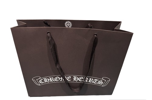 Chrome hearts black and white medium shopping bag/gift bag | eBay
