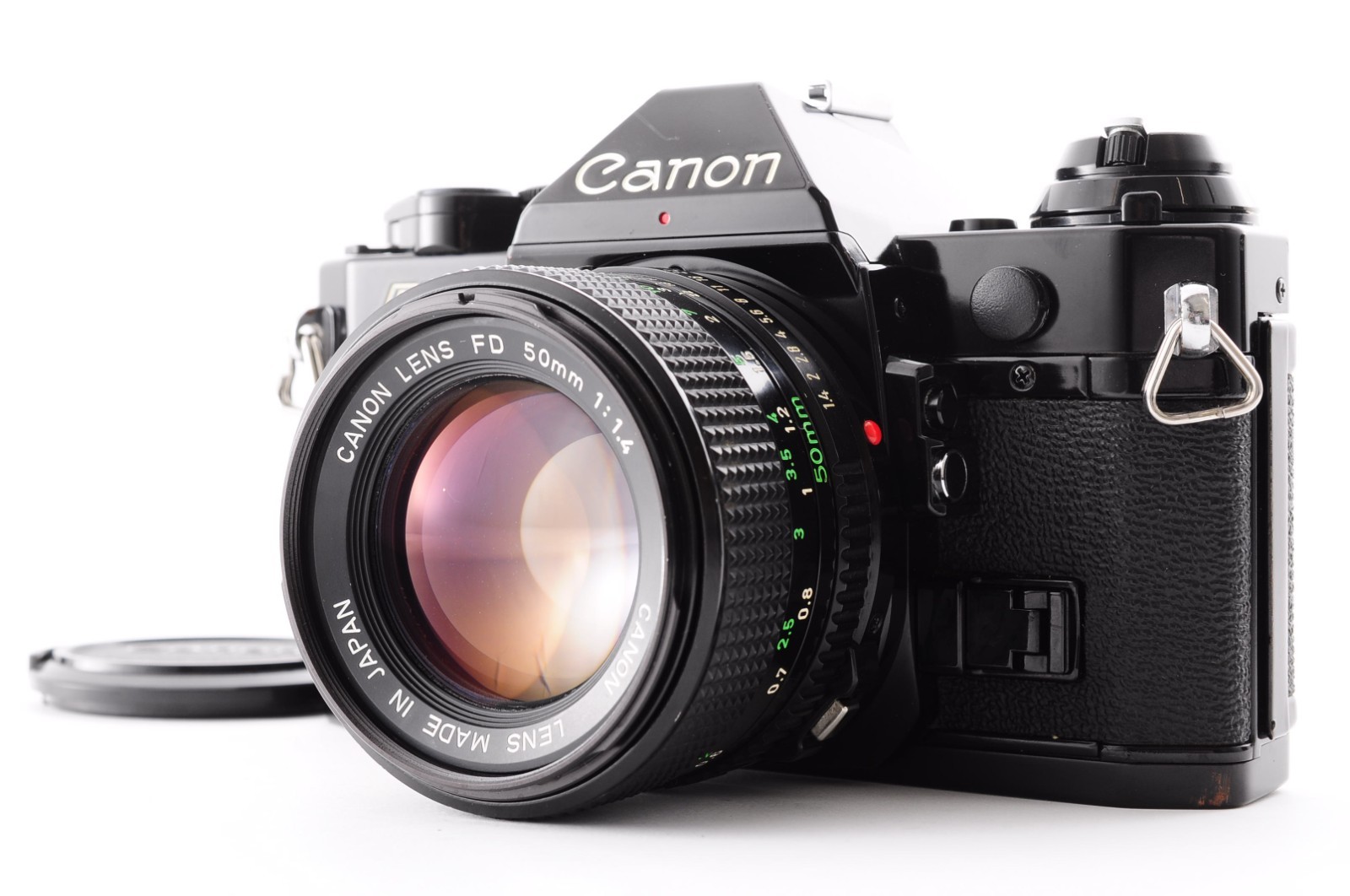 CLA'd Canon AE-1 Program Black / Lens New FD 50mm f/1.4 Excellent+