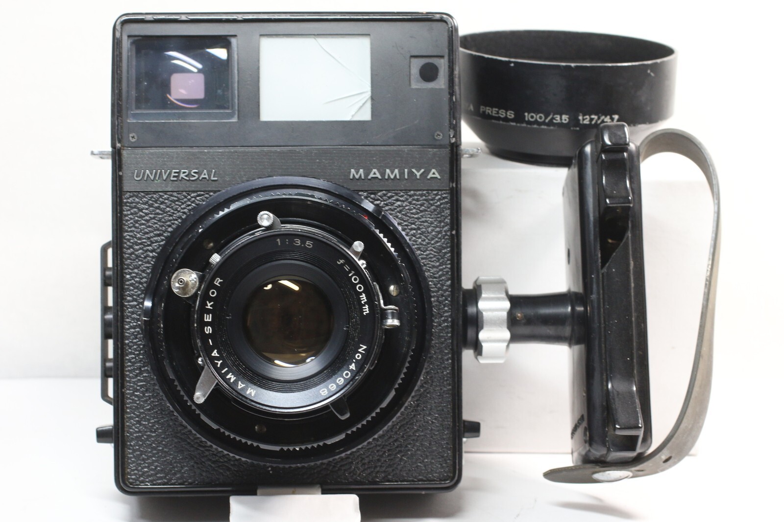 Mamiya Universal Press Film Camera + Sekor 100mm F/3.5 Lens