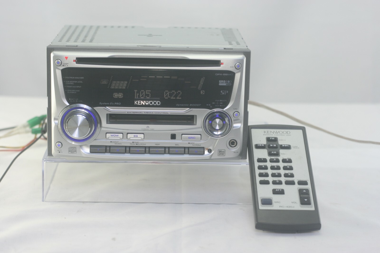 Kenwood DPX-66MD CD MD Player Receiver Car Audio | CD Player