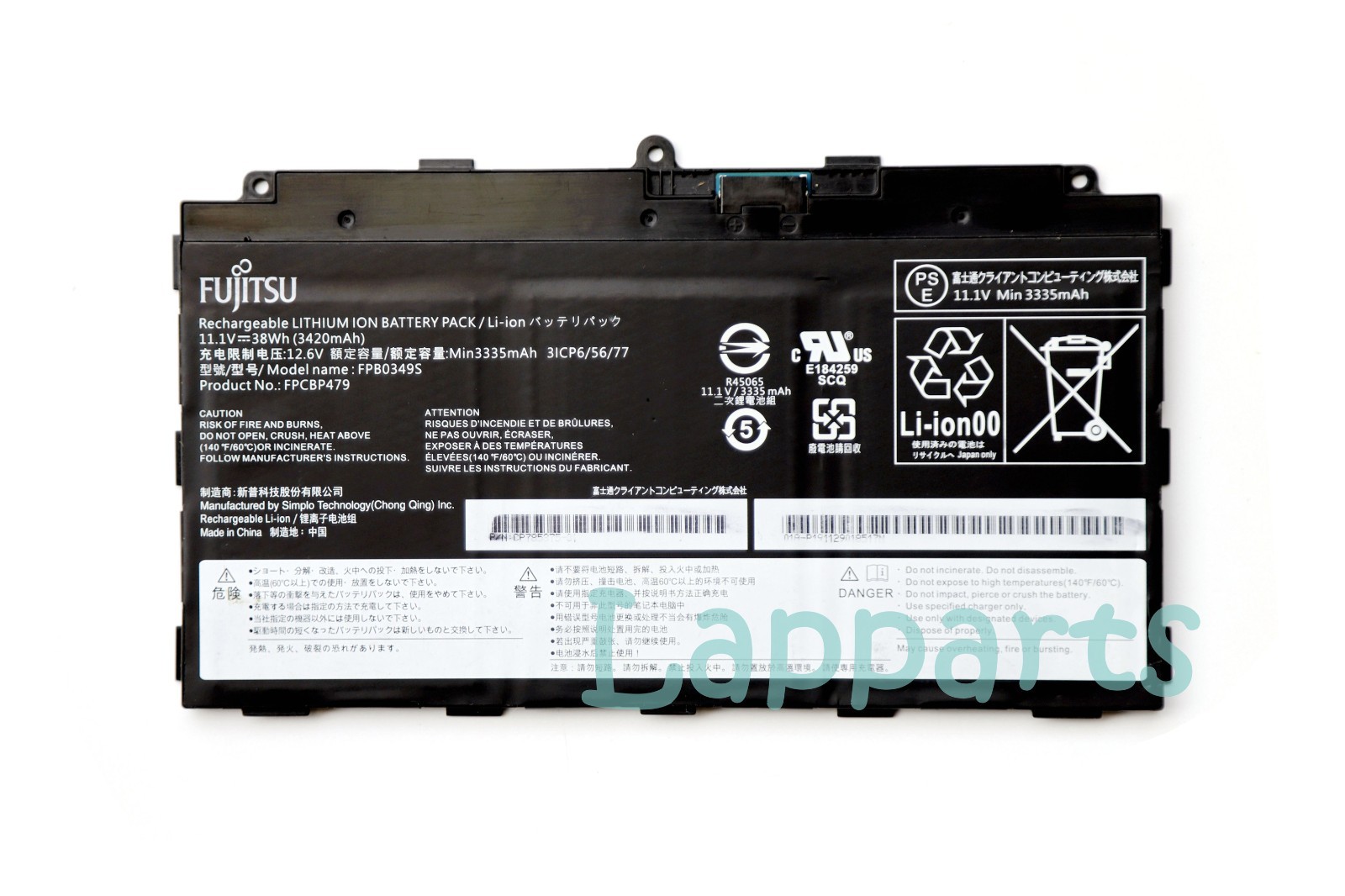 FPB0349S FPCBP479 New Genuine Battery for Fujitsu Stylistic Q616
