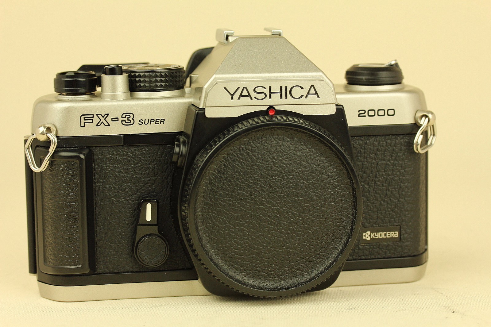 Rare Yashica FX-3 Super 2000 Silver 35mm SLR Film Camera | eBay