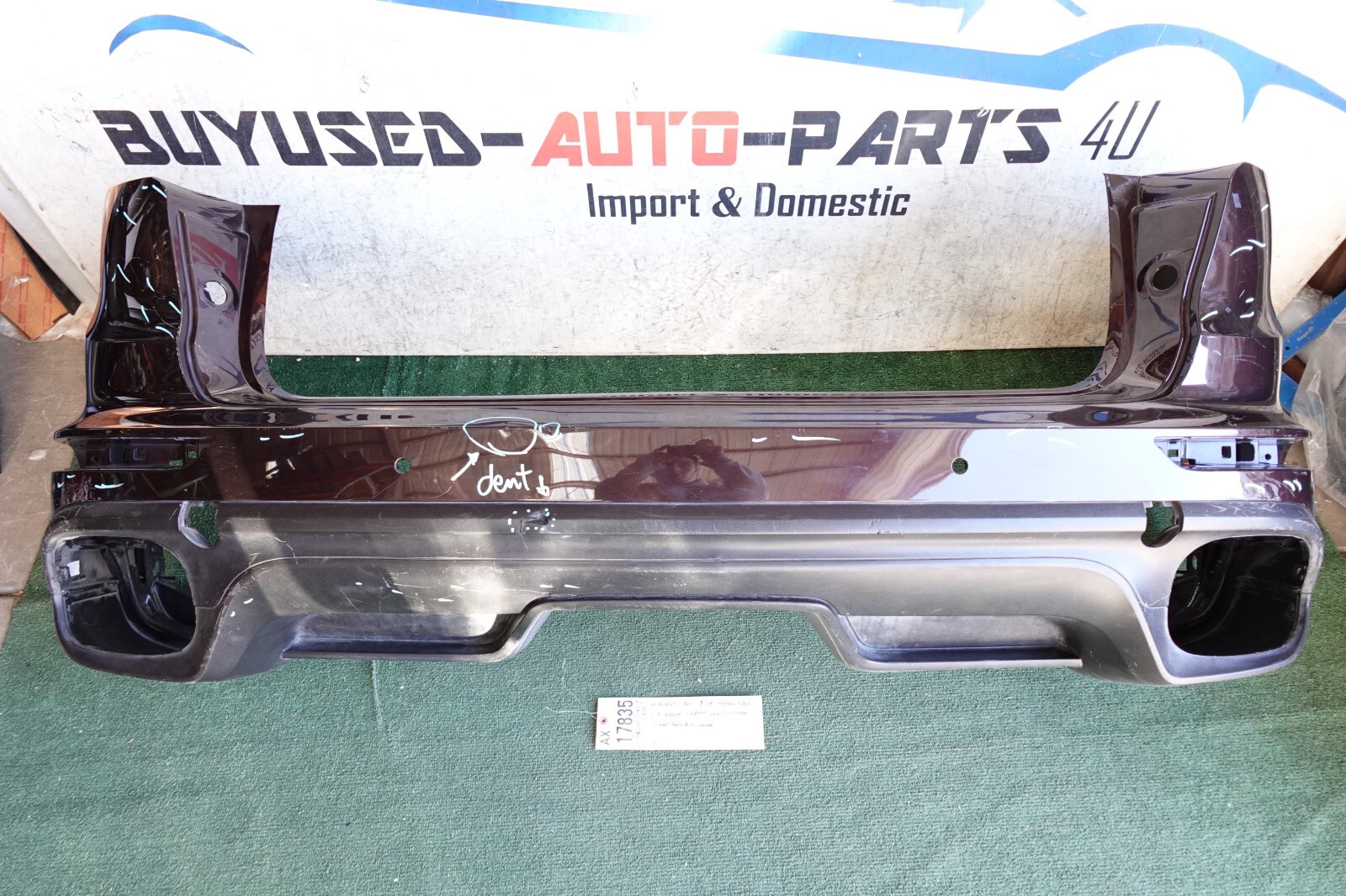 w/dents 2015 2017 2018 PORSCHE CAYENNE BASE S GTS TURBO REAR