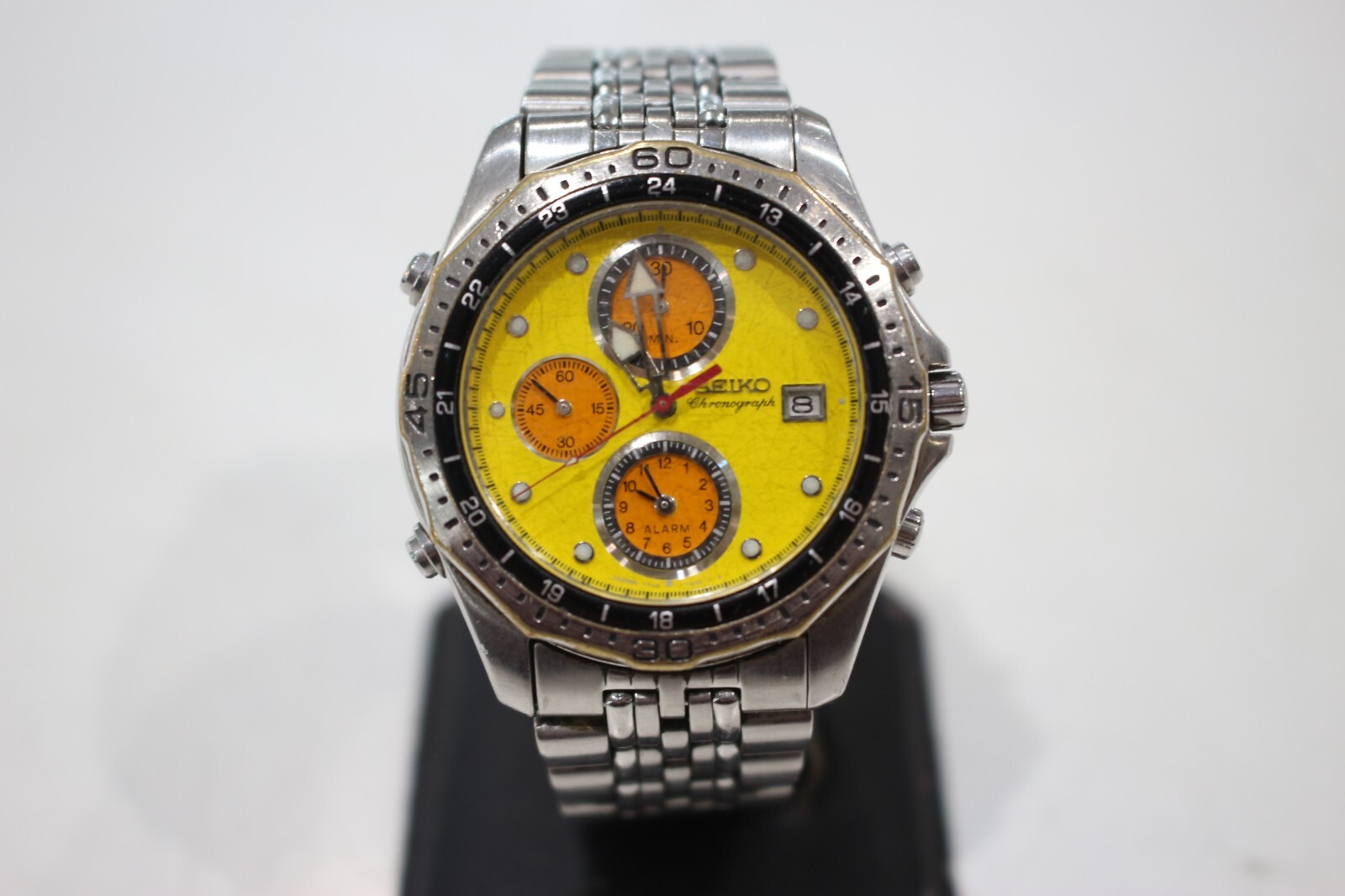 SEIKO Chronograph 1998 Nagano Olympics Limited Watch 7T32-7C70