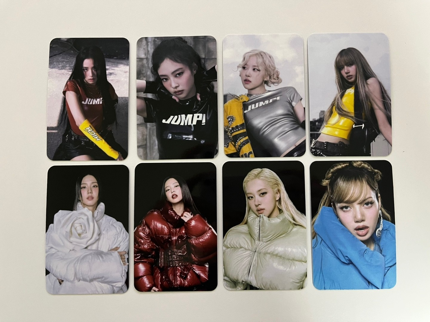 BLACKPINK JUMP Photocard Jisoo Jennie Rose Lisa | eBay
