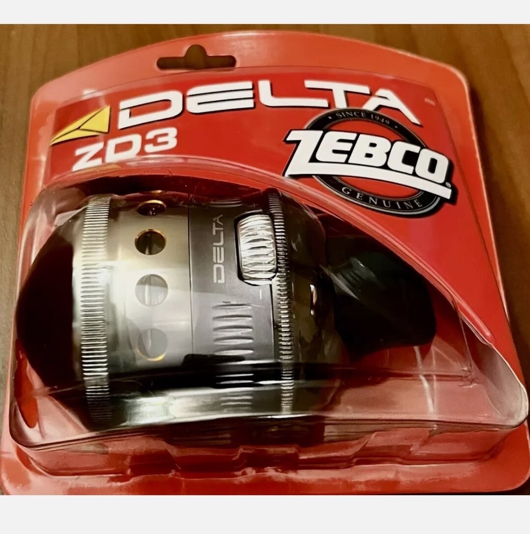 ZEBCO DELTA ZD3 2.9:1 GEAR RATIO 4+1 BB SPINCAST REEL 10lb Cajun